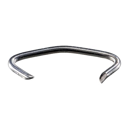 Hog Ring Staples, Steel, 100 PK